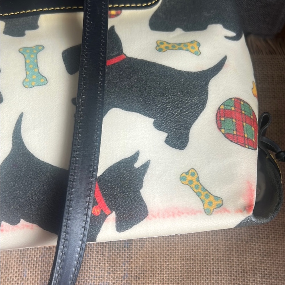 Dooney & Bourke Vintage Scottie Satchel - Picture 17 of 17